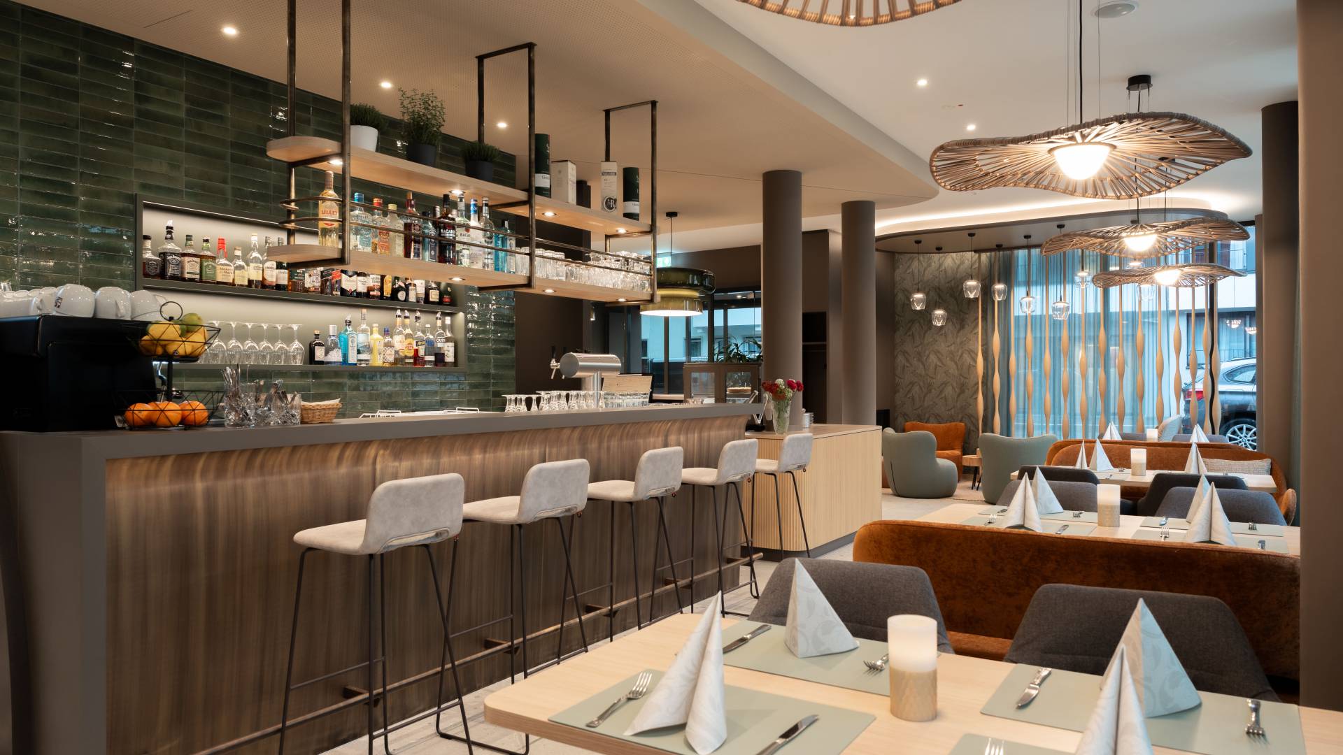 Hotelbar Vis-à-Vis im Designhotel